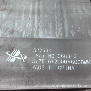 S275J0 Low alloy High strength steel plate